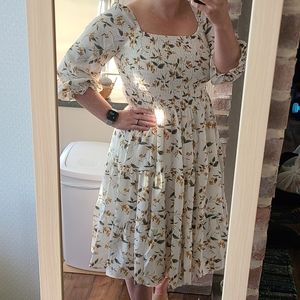 Baltic Born Smocked Midi Floral "Marta" Dress size XLG